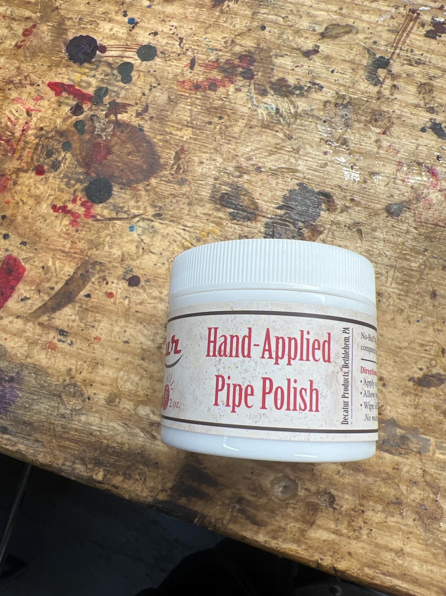 No buff wax for your pipe