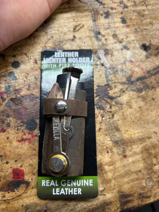 Pipe/bic lighter holder and tool combo