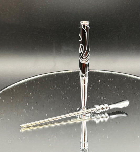 Fancy tobacco pipe tamper
