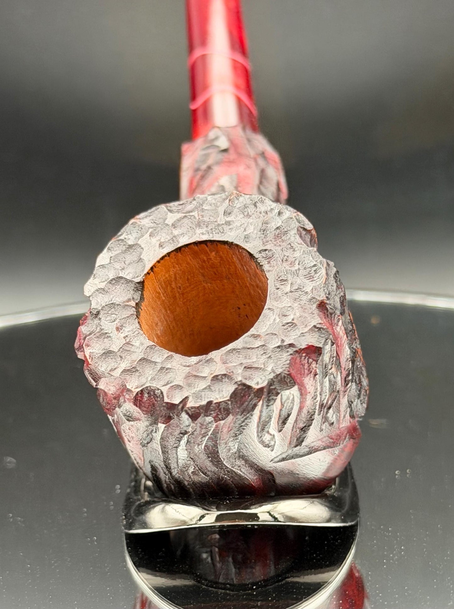 Handmade briar tobacco pipe