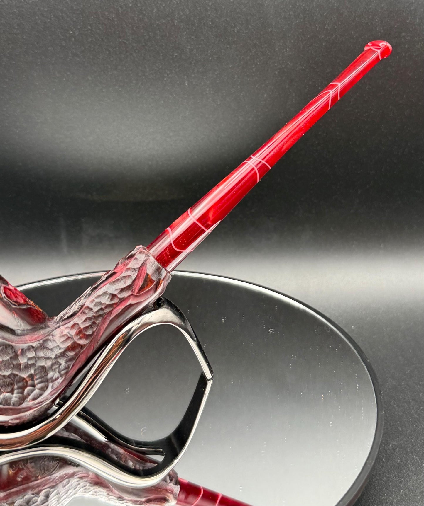 Handmade briar tobacco pipe