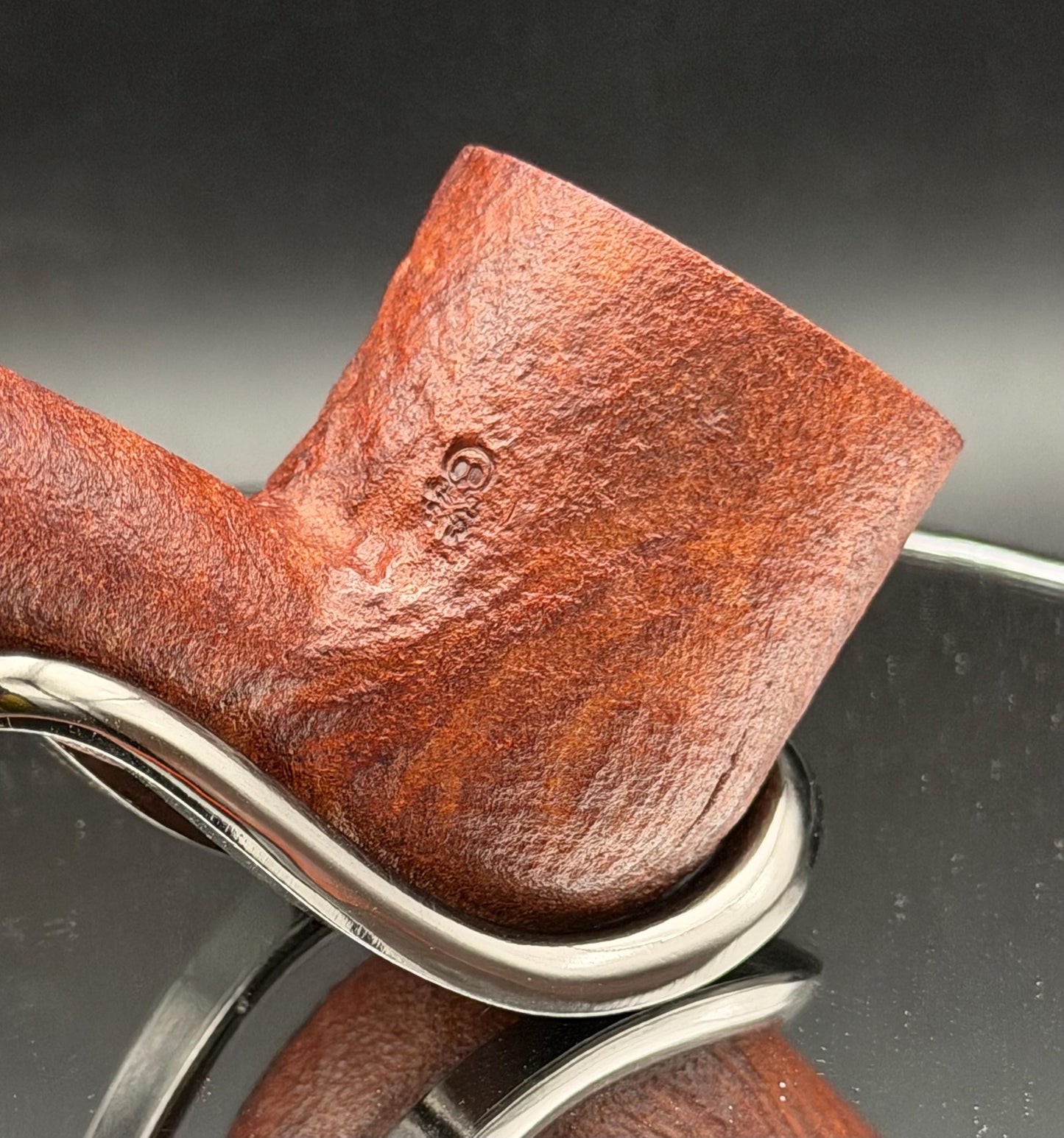 Handmade briar tobacco pipe