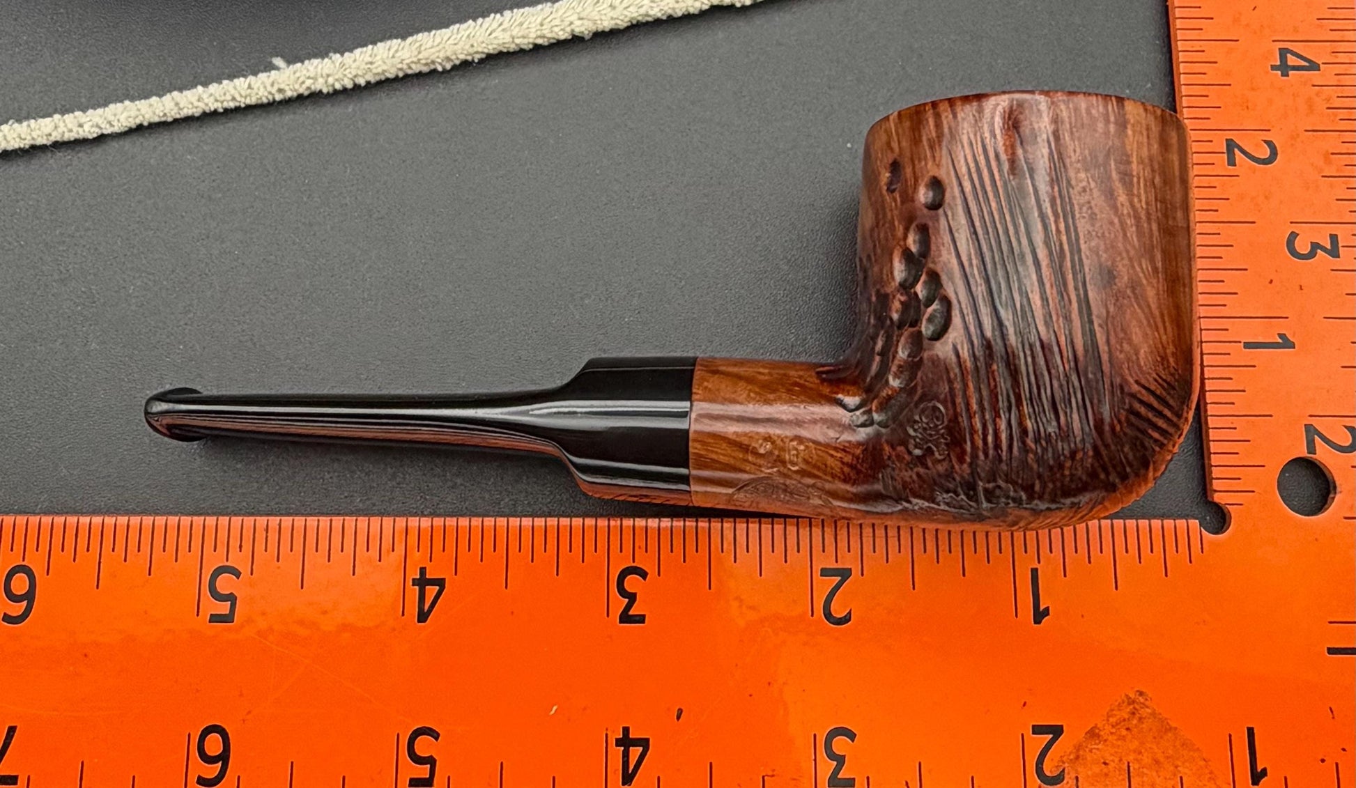 Handmade briar tobacco pipe