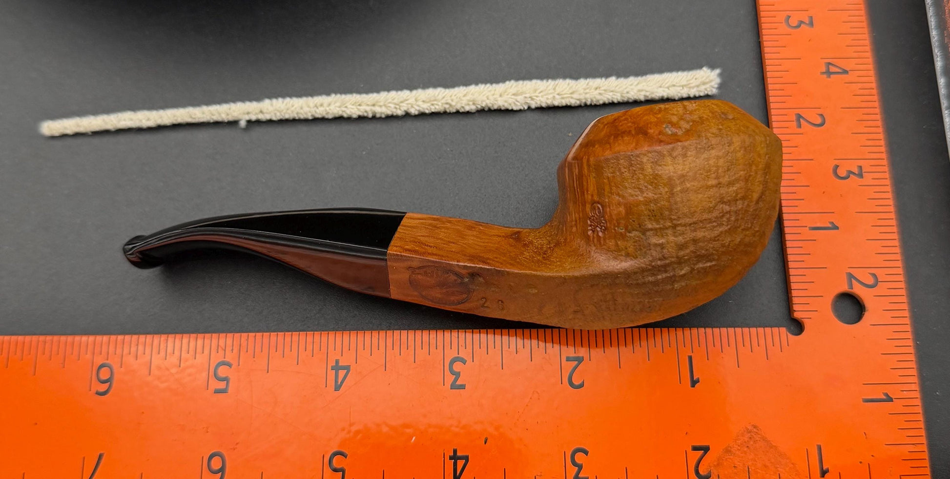 Handmade briar tobacco pipe