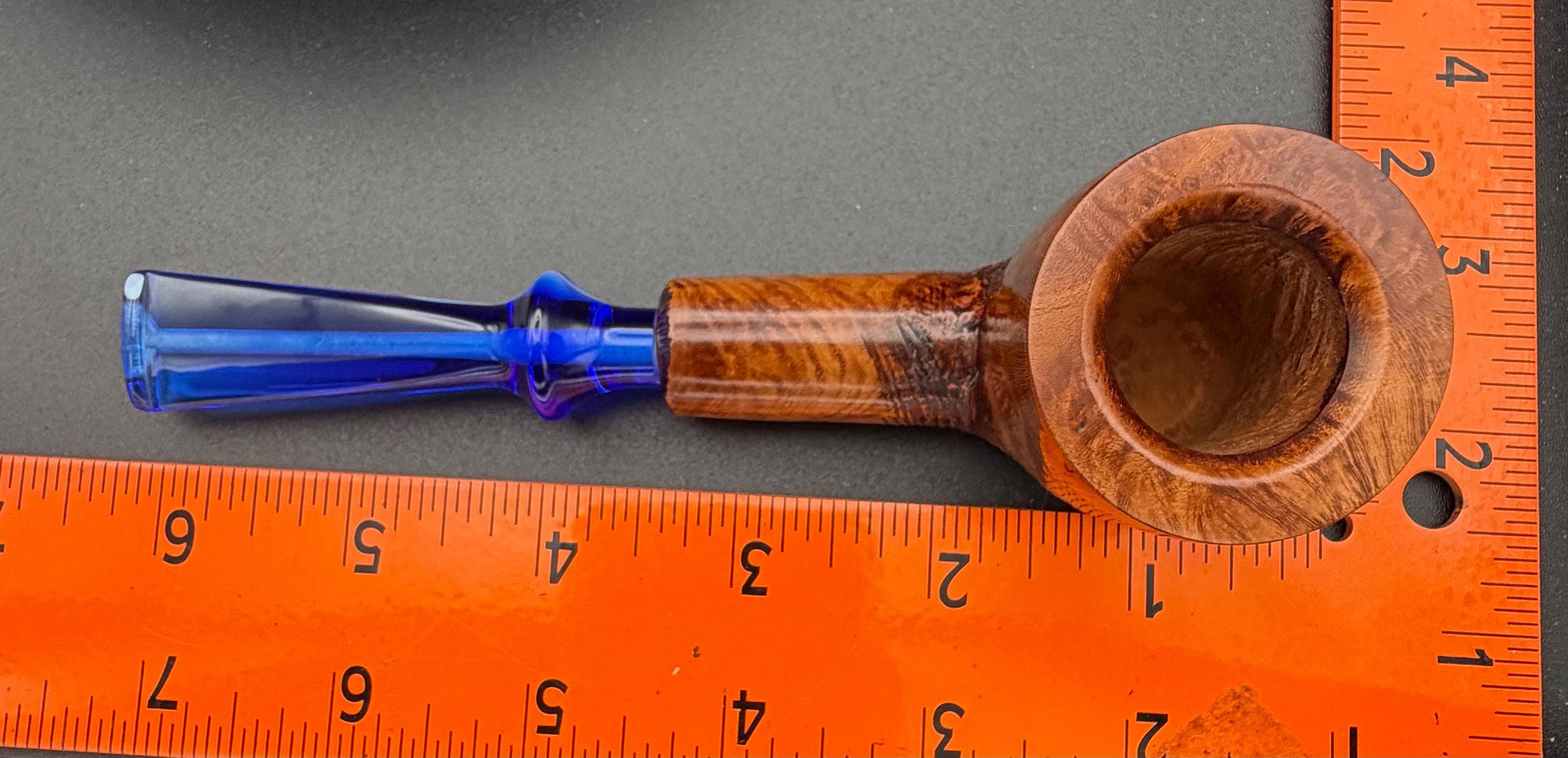 Handmade briar tobacco pipe