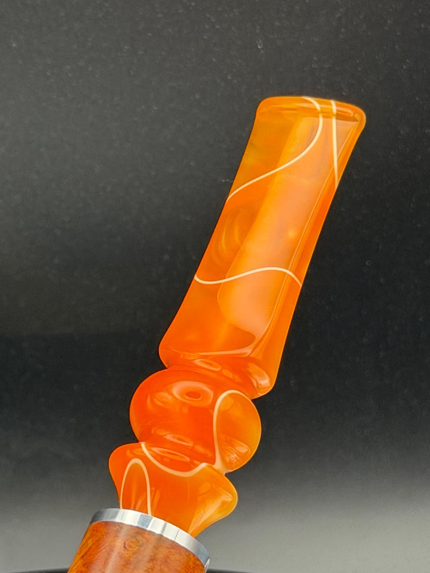 Handmade briar tobacco pipe
