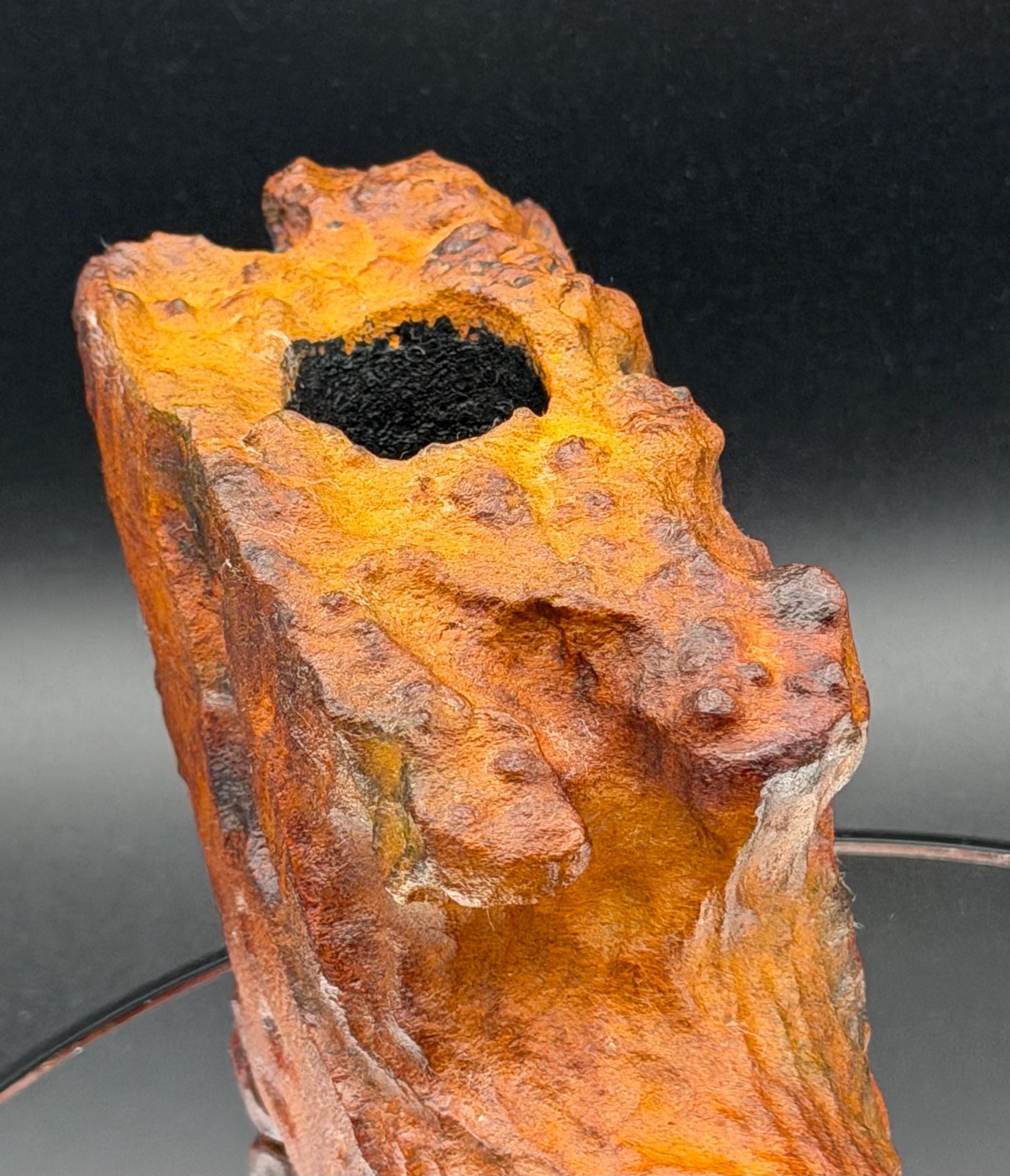 Handmade briar tobacco pipe