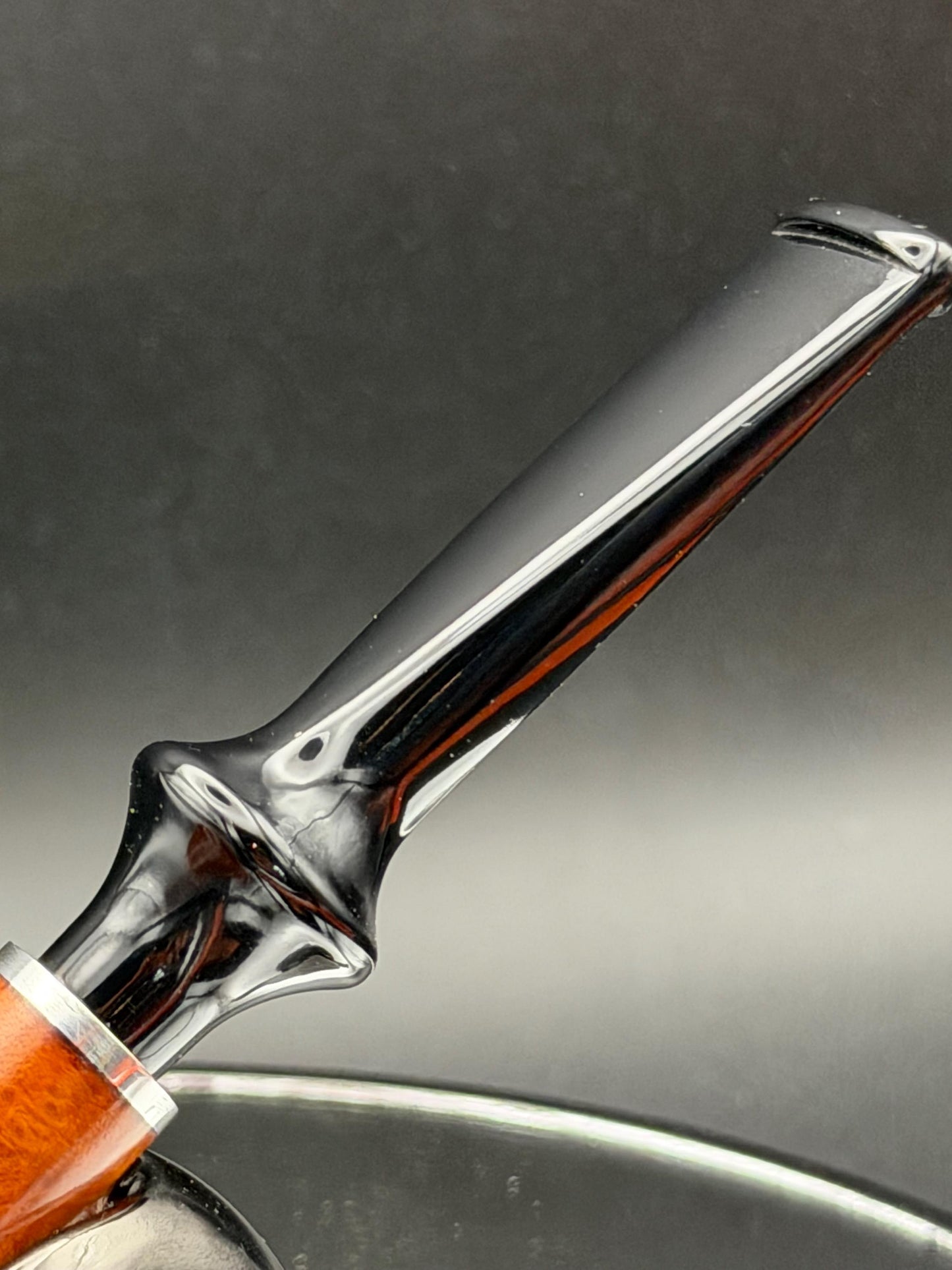 Handmade briar tobacco pipe