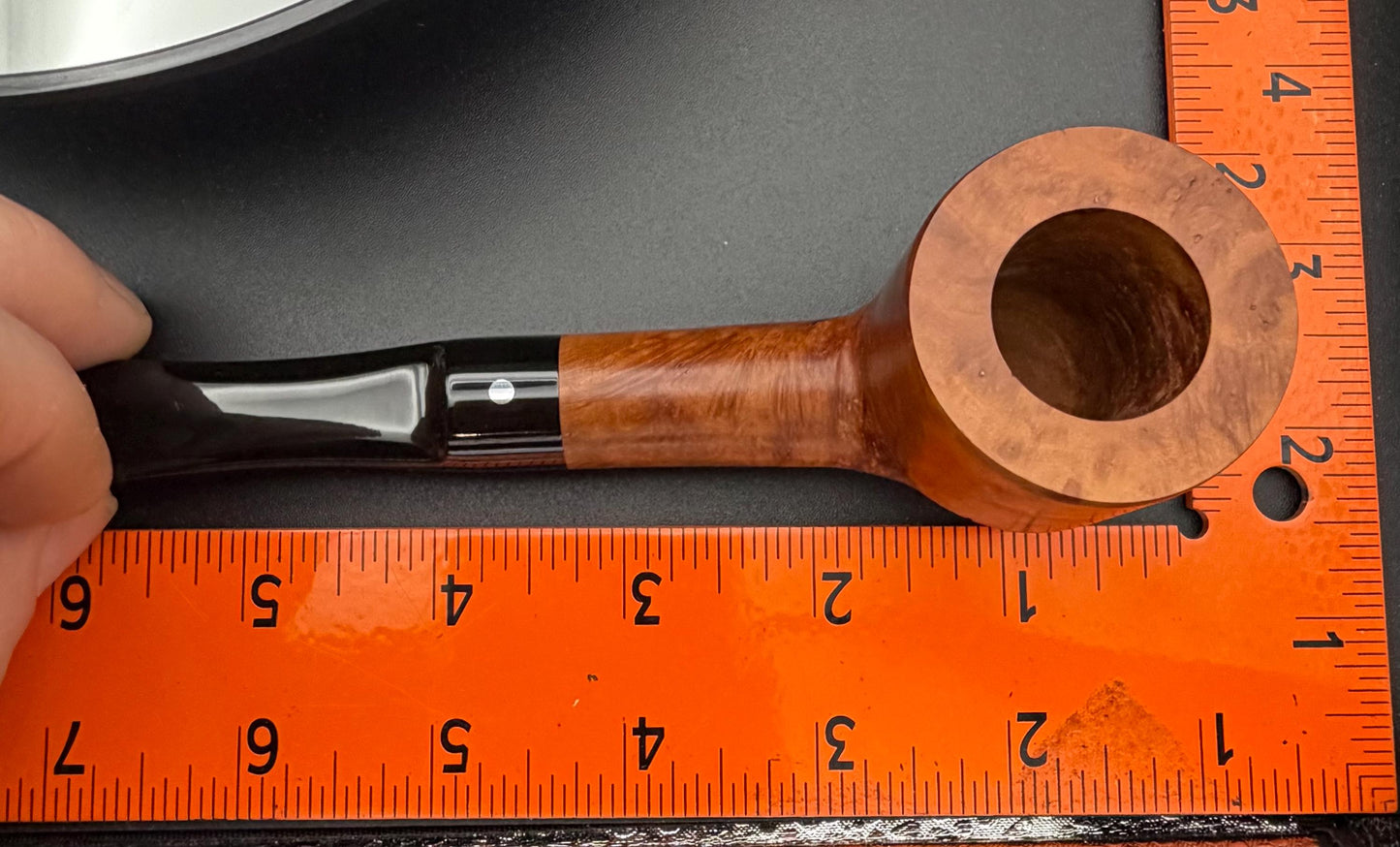 Handmade briar tobacco pipe