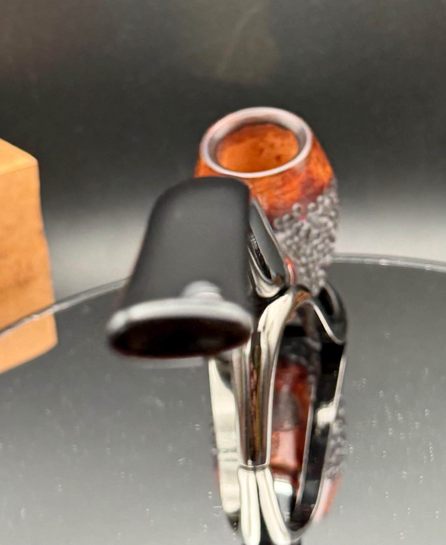 Handmade briar tobacco pipe