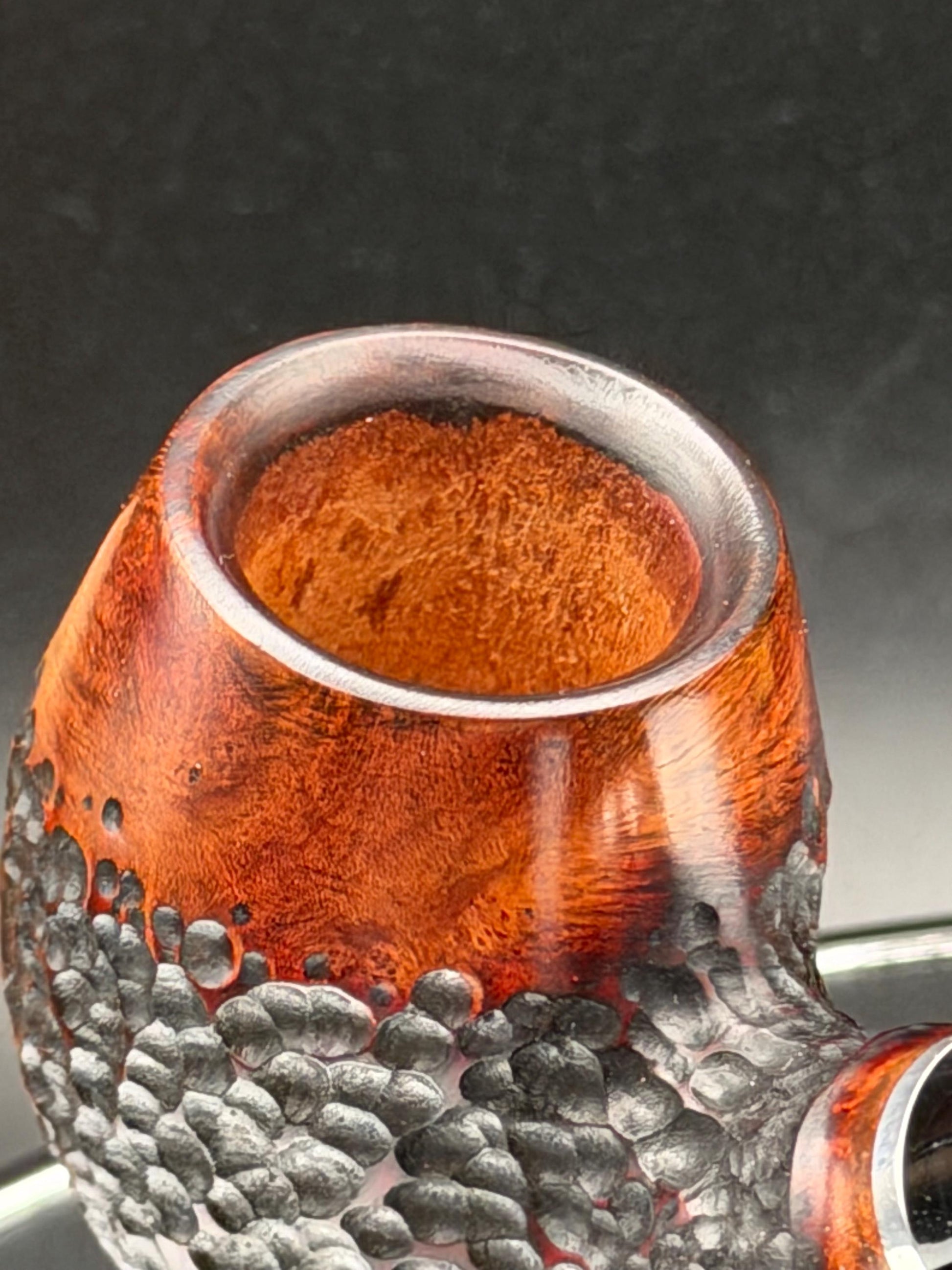 Handmade briar tobacco pipe