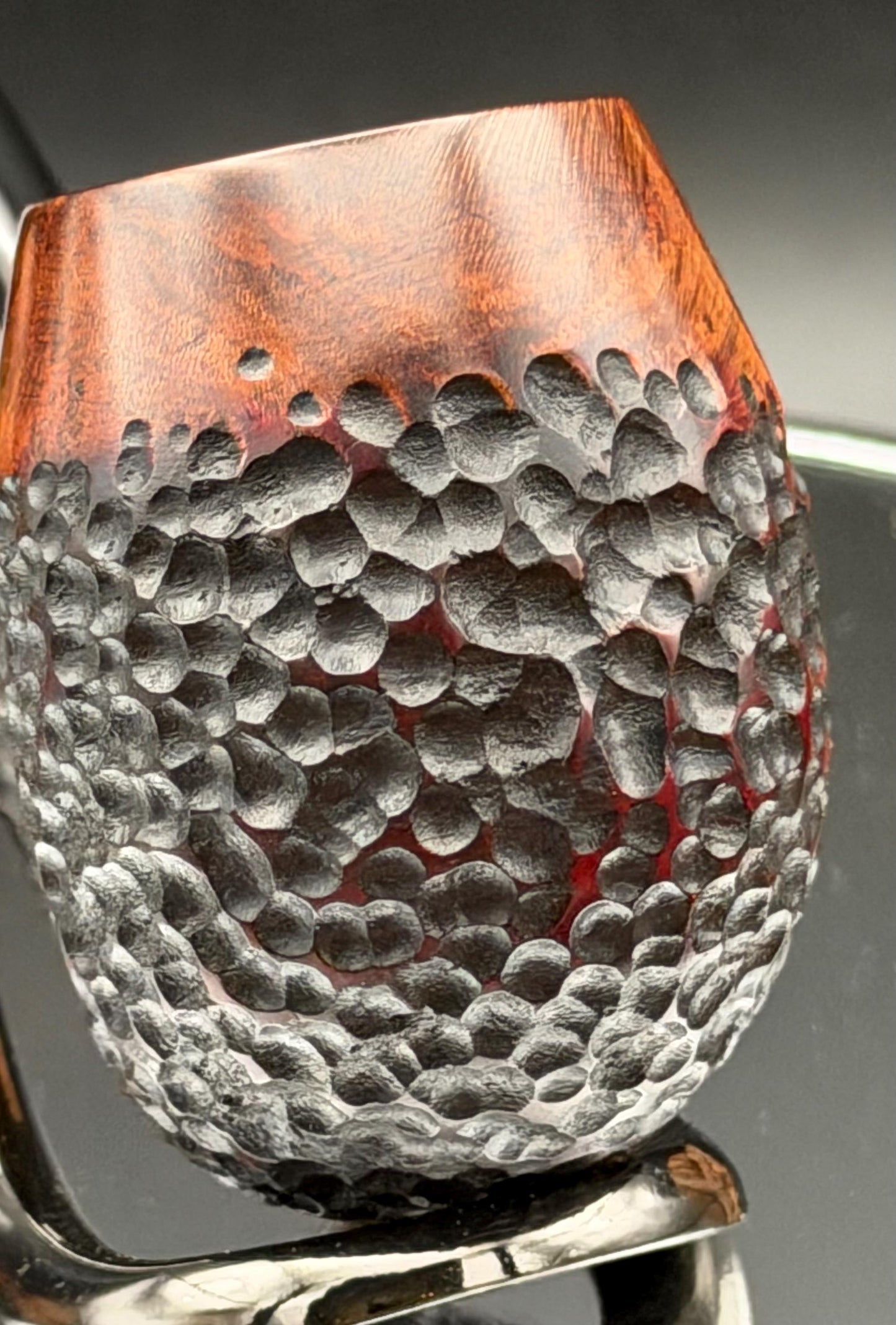 Handmade briar tobacco pipe