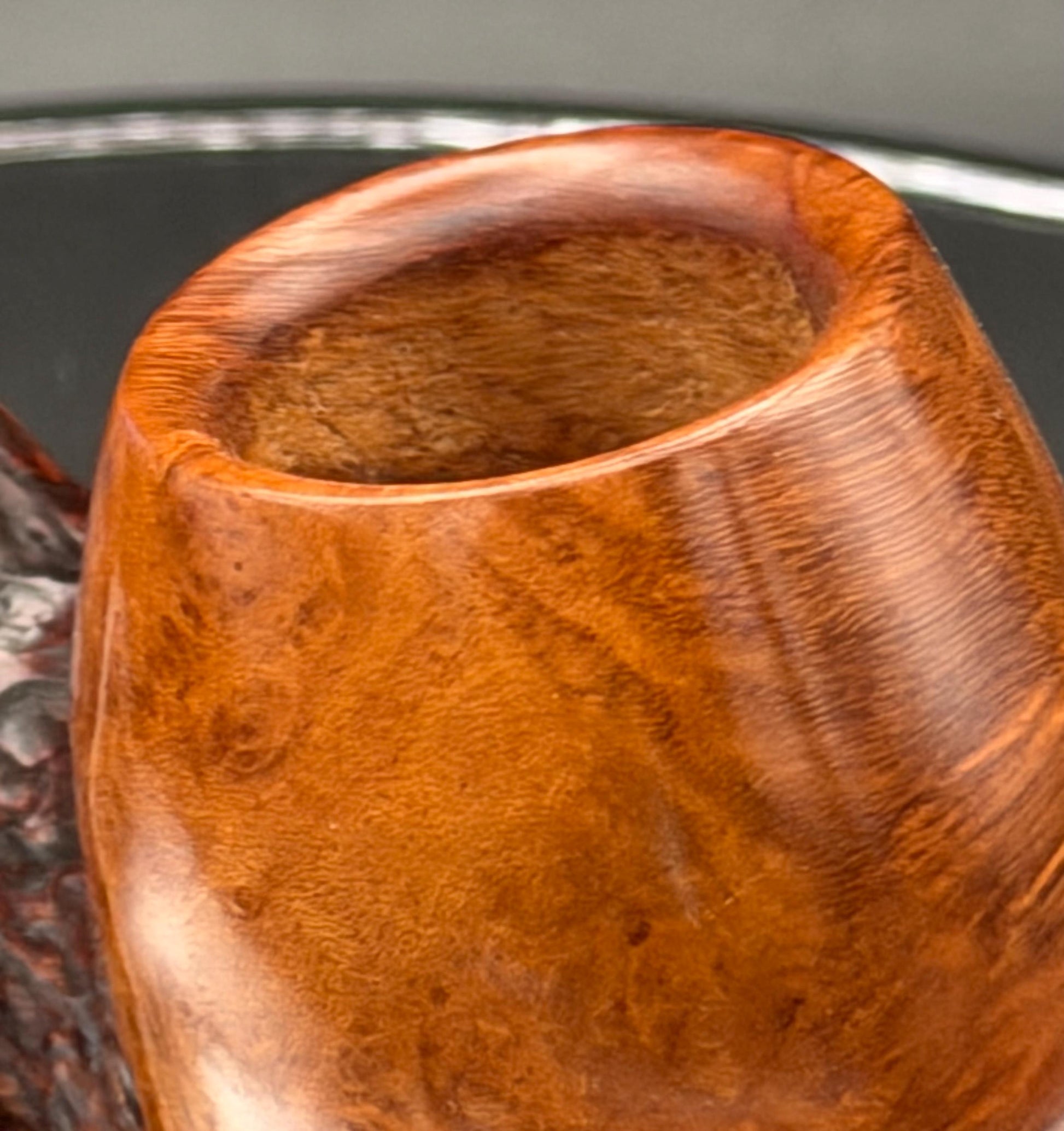 Handmade briar tobacco pipe (6mm Filter)