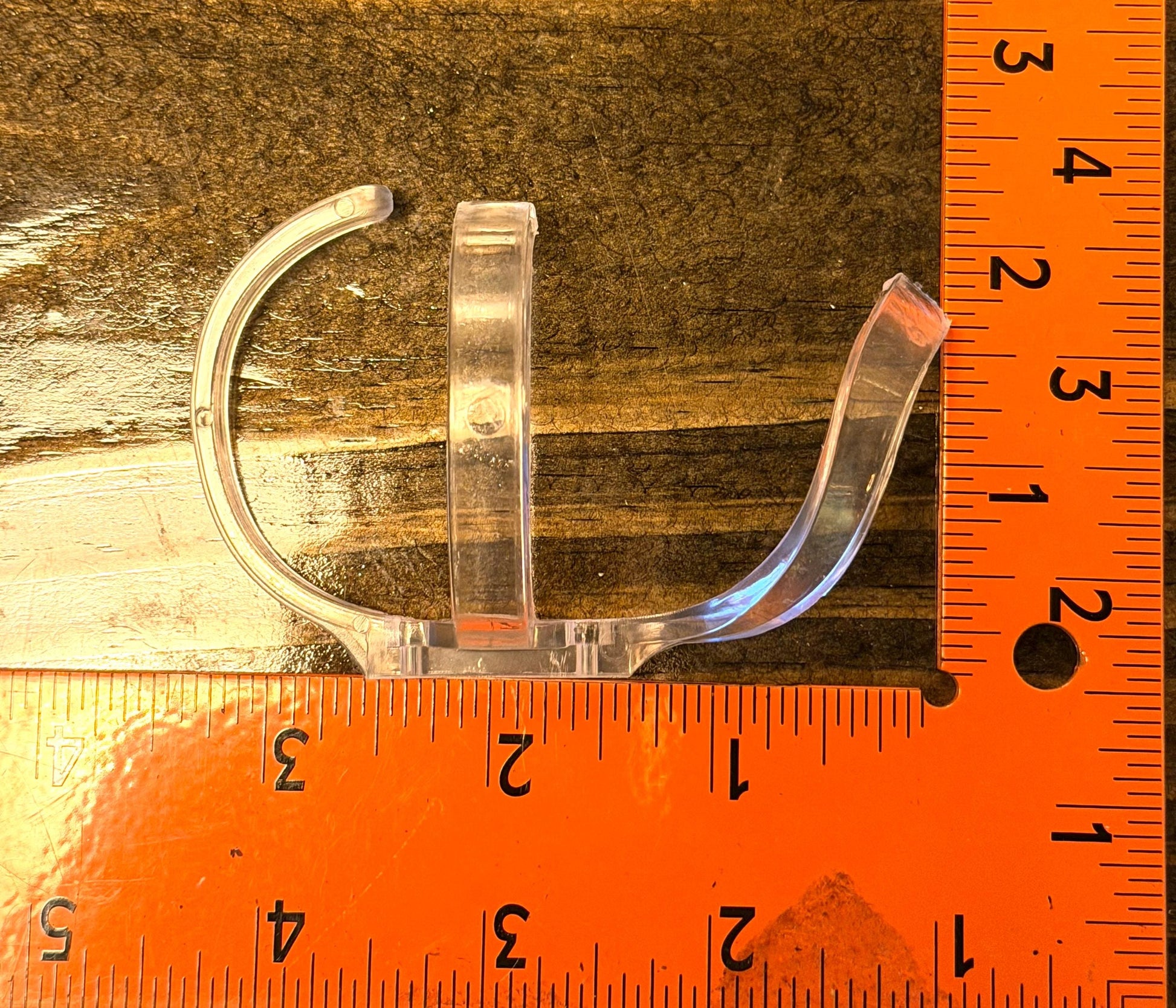 Acrylic tobacco pipe will mount Heavy Duty!