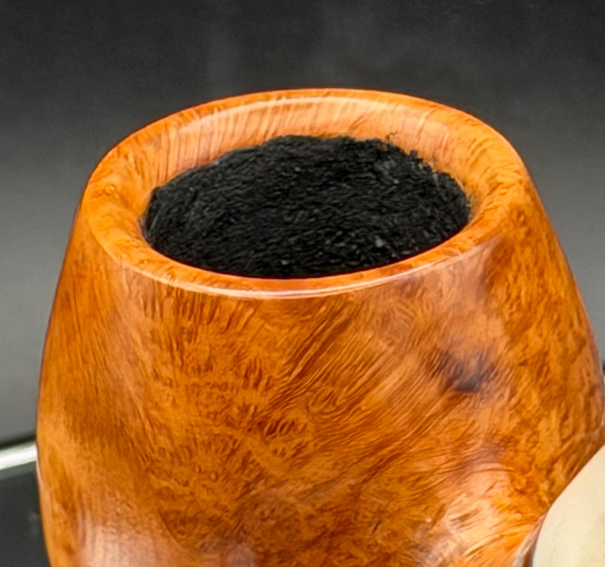 Handmade briar tobacco pipe