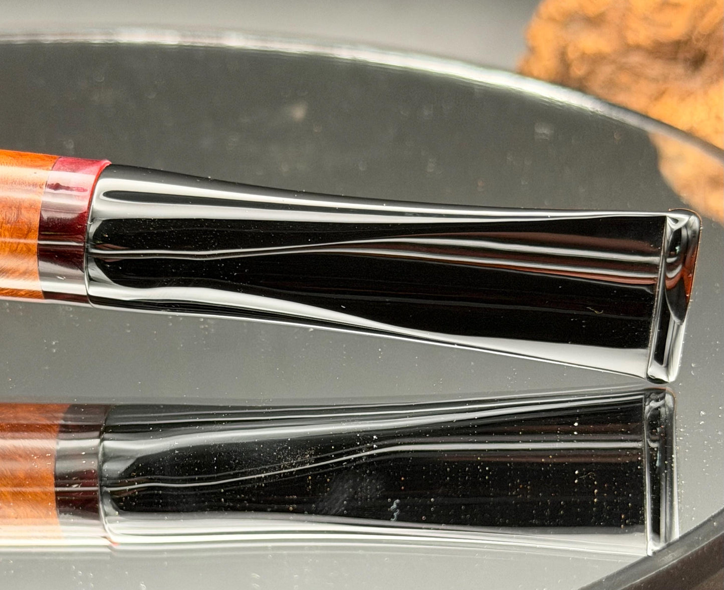 Handmade briar tobacco pipe
