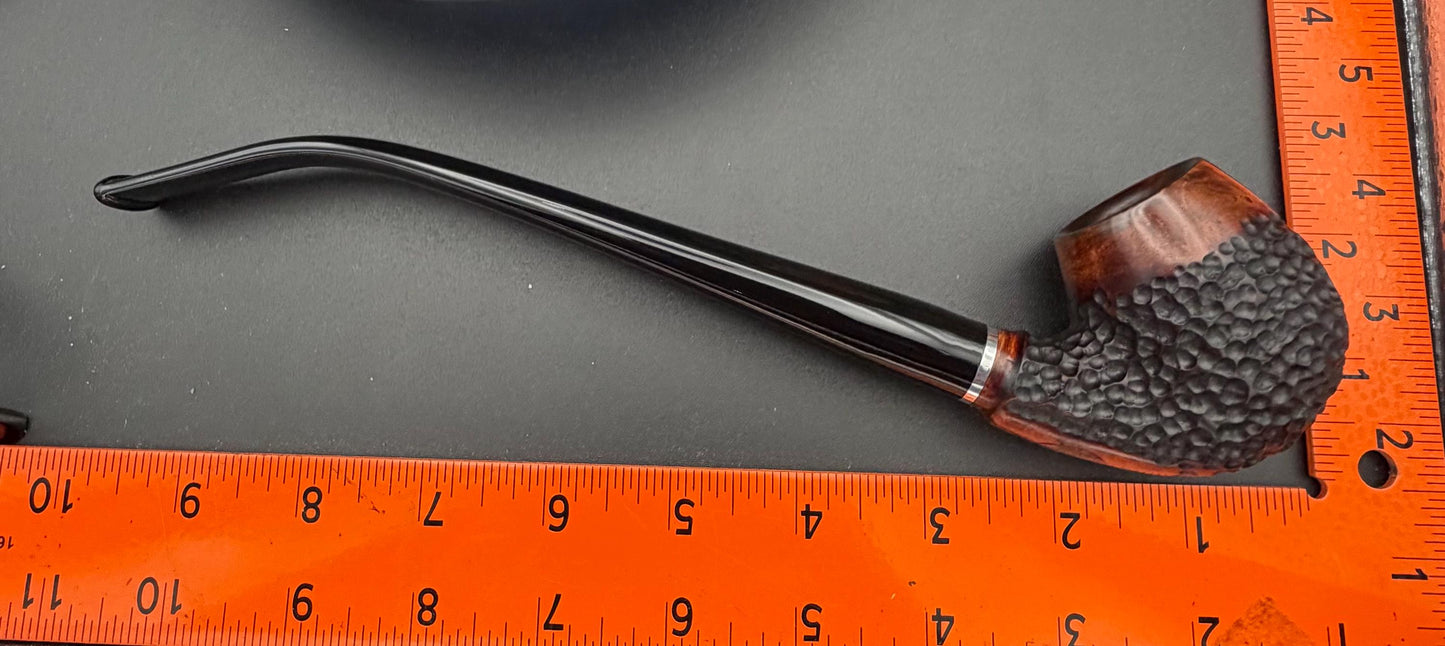 Handmade briar tobacco pipe