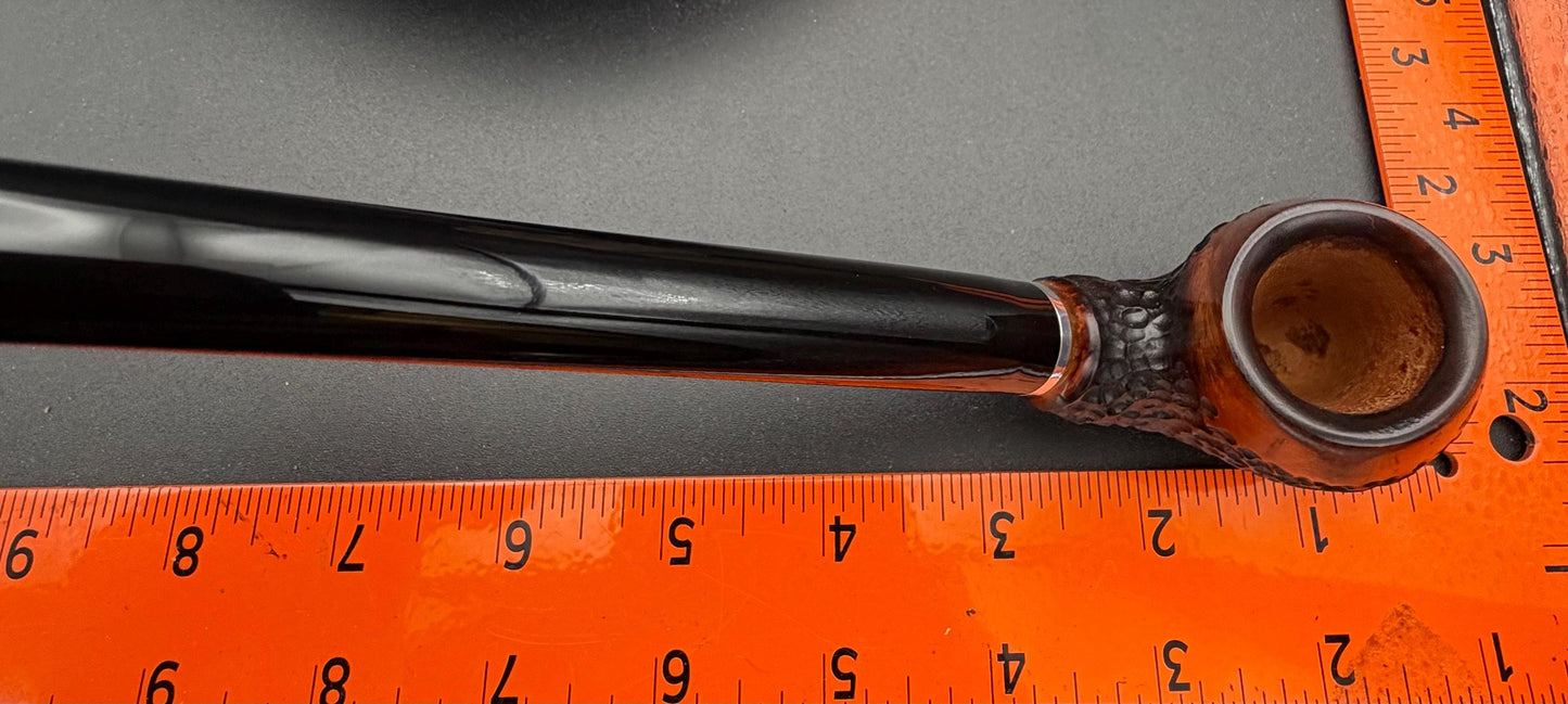 Handmade briar tobacco pipe
