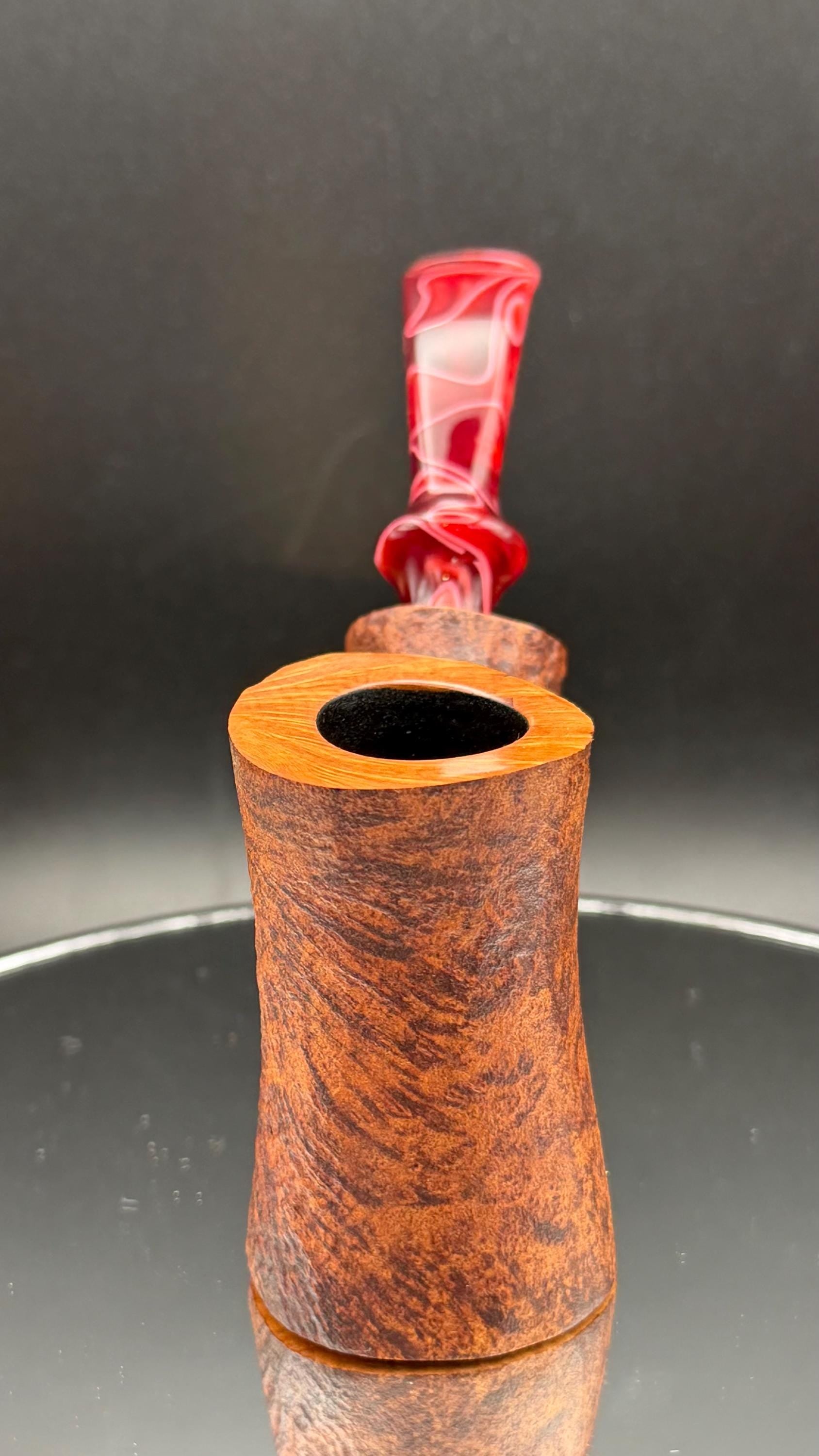 Handmade briar tobacco pipe