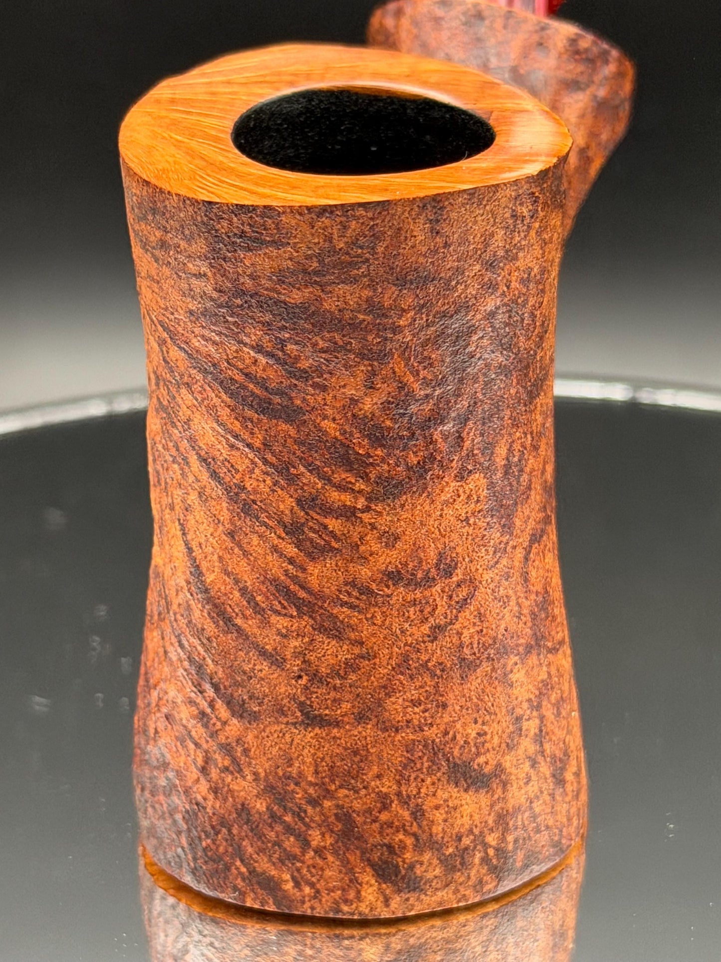 Handmade briar tobacco pipe