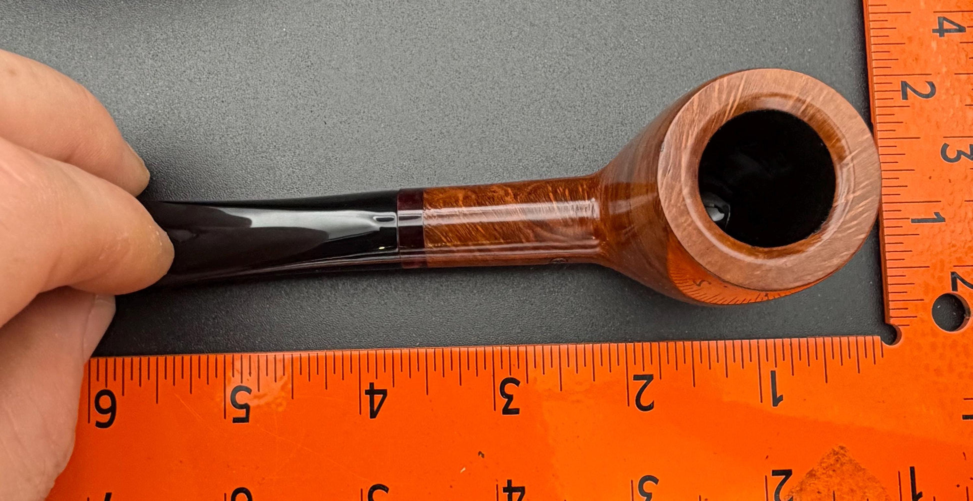 Handmade briar tobacco pipe