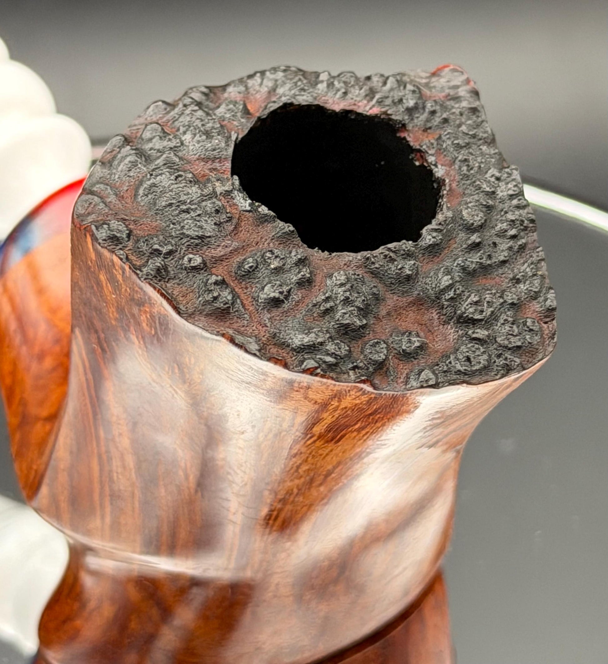 Handmade briar tobacco pipe