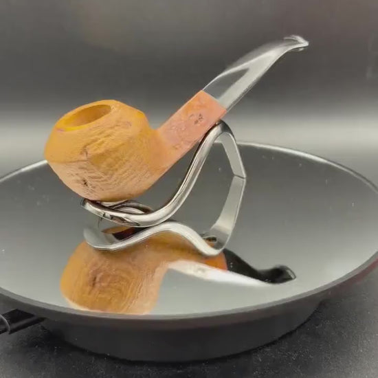 Handmade briar tobacco pipe