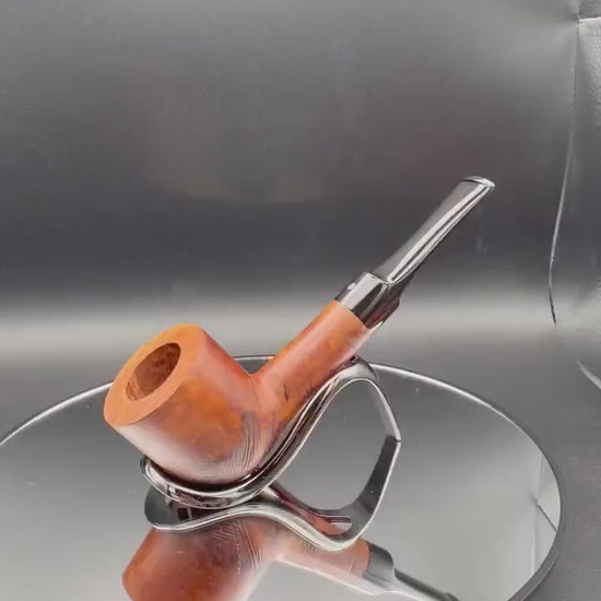 Handmade briar tobacco pipe